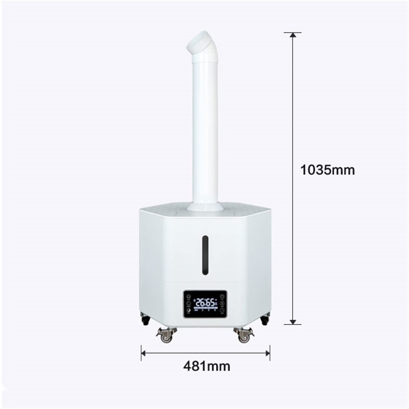 Umidificatore Ambiente Umidificatore industriale da 22 litri Umidificatore grande con riempimento dall'alto Umidificatore for tutta la casa Umidificatore intelligente con temporizzazione di umidità co