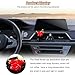 Mini Bouquet Car Air Outlet Vent Clip, Rose Car Dashboard Air Vent Trim Clips, Cute Flower Automotive Interior Diffuser Decoration Accessories for Women Present (Romantic Red)