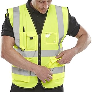 BeeSwift EXECUTIVE HI VIZ WAISTCOAT SATURN YELLOW L