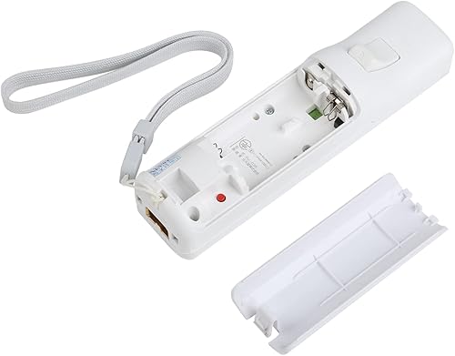 Miniatura 4 de Cubierta de la batería del mando a distancia Wii, paquete de 2 contraportadas de repuesto para Nintendo Wii U Remote - Blanco