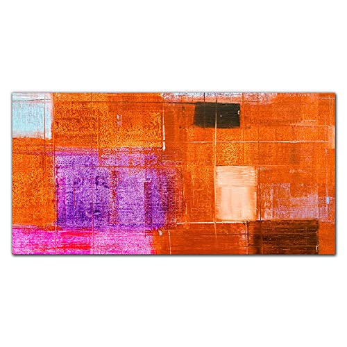 Tableau en verre acrylique pour décorer un grand mur de salon vide