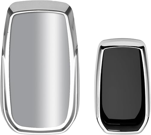 Miniatura 7 de Xotic Tech - Carcasa para llavero de TPU suave, color azul, compatible con Toyota Land Cruiser Sienna Venza Fortuner Rav4 Prime Smart Entry Key