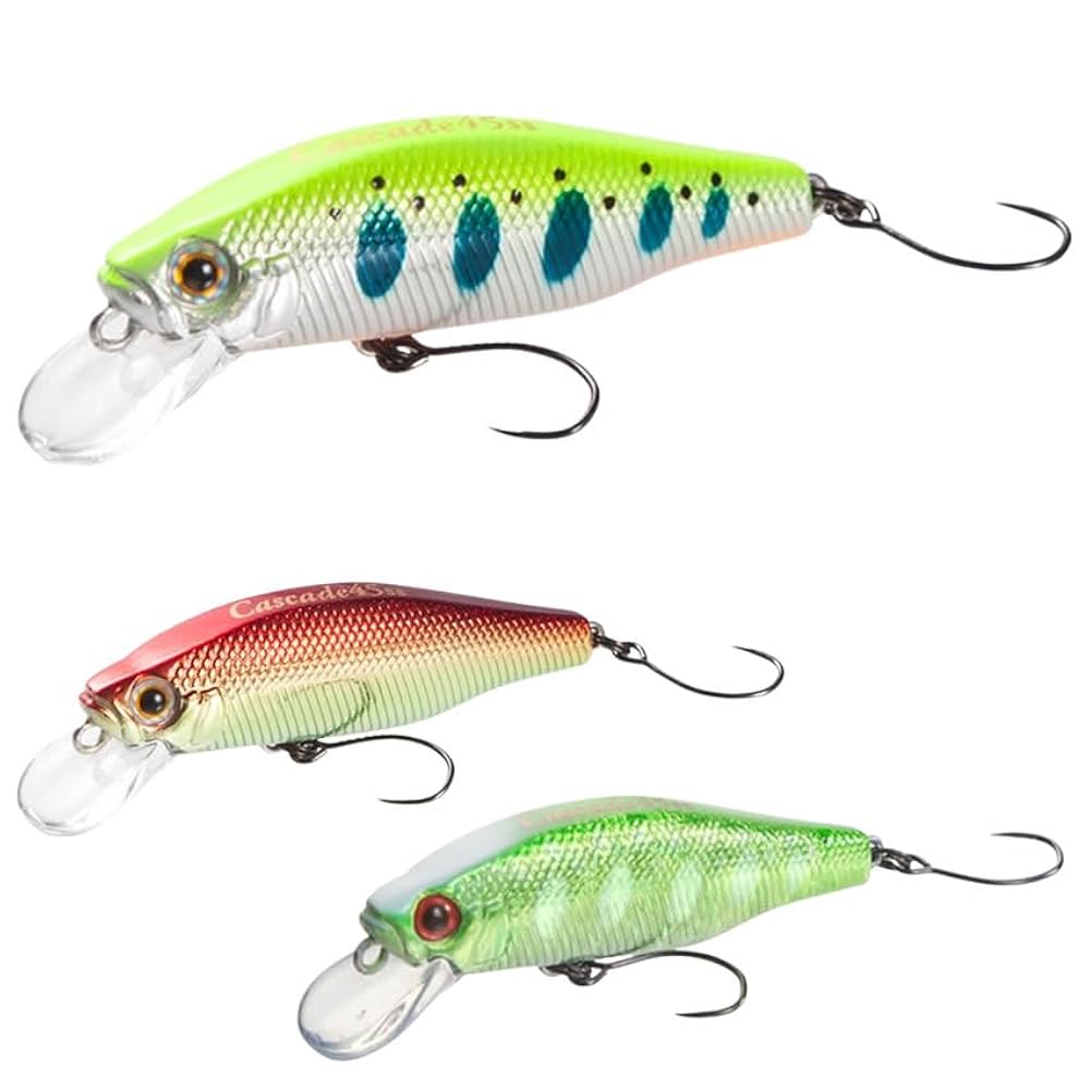 Amazon.co.jp: ターミガン カスケード45ss ライムチャートヤマメ