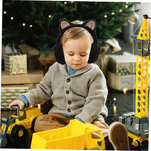 NOLITOY Cat Ears Earmuffs Warmer Earmuff for Ear Warming Winter Ear Muffs for Men Ear Puff Ear Covers for Cold4