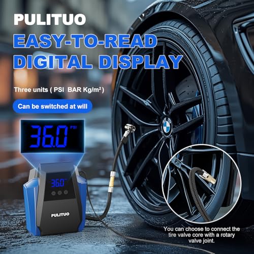 PULITUO 12V Tire Inflator