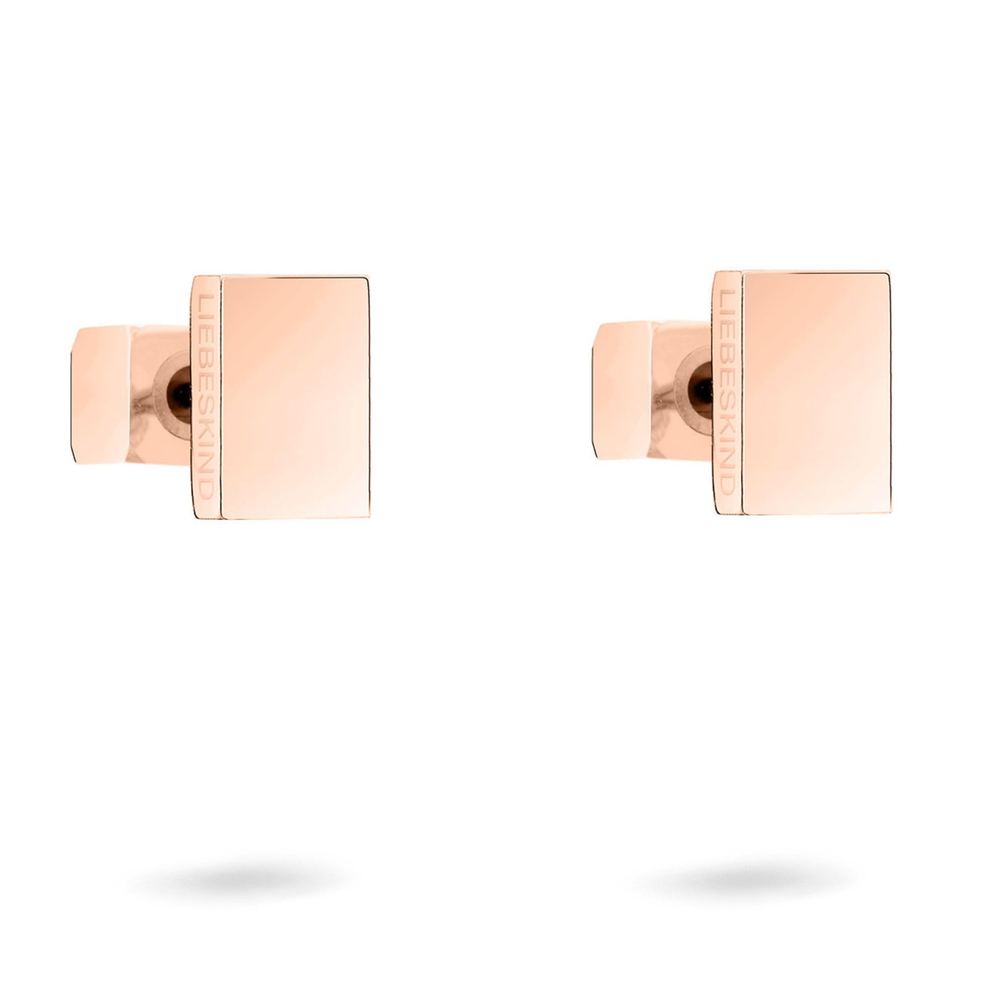Liebeskind Berlin Ladies Earrings LJ-1744-E-06 in Stainless Steel IP Rose Gold