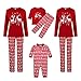Christmas Pyjama Set Merry Bedruckt Rentier Elch Familie Weihnachten Passende Outfits Lange Ärmel Nachtwäsche Schlafanzughose Pulli Schlafanzüge Baby Strampler Sweatshirt Homewear 2Pcs Eltern Kind