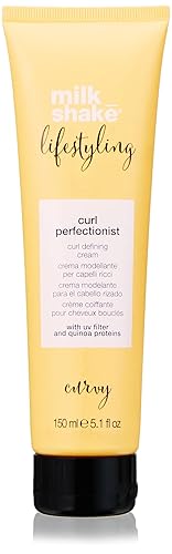 milk_shake Curl Perfectionist - Crema para definir rizos crema rizada para cabello rizado y cabello ondulado 51 onzas líquidas