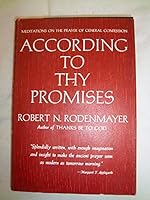 According to Thy Promises: Meditations on the Prayer of General Confession B0007EI02Y Book Cover