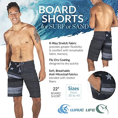 wave life board shorts