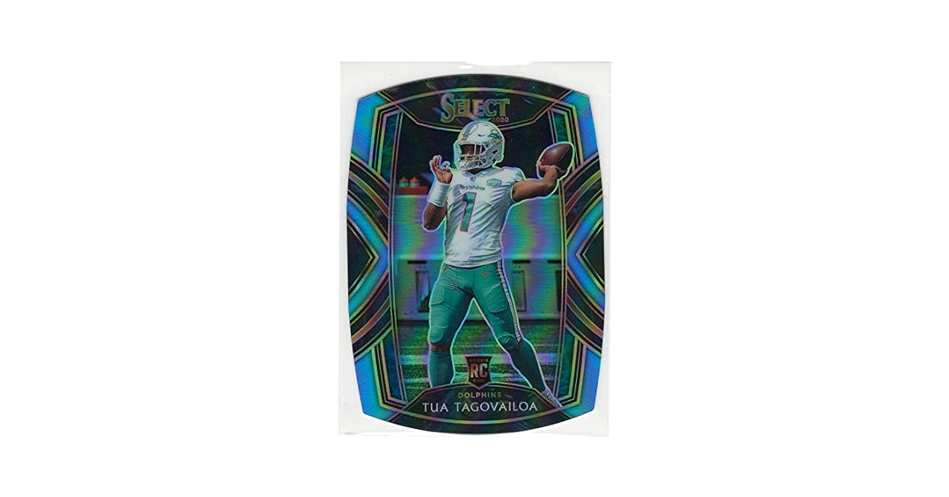 Amazon.com: 2020 Panini Select Tua Tagovailoa Blue Prizm