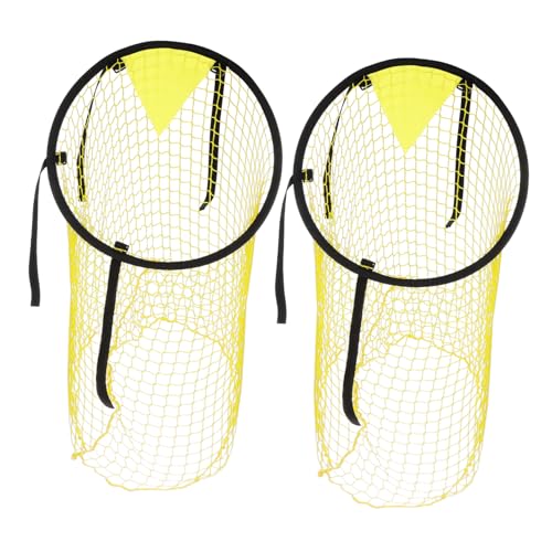 BESPORTBLE 2Pcs Soccer Goal Target Net Durable Football Goal Targets for Training Easy Installation for Shooting