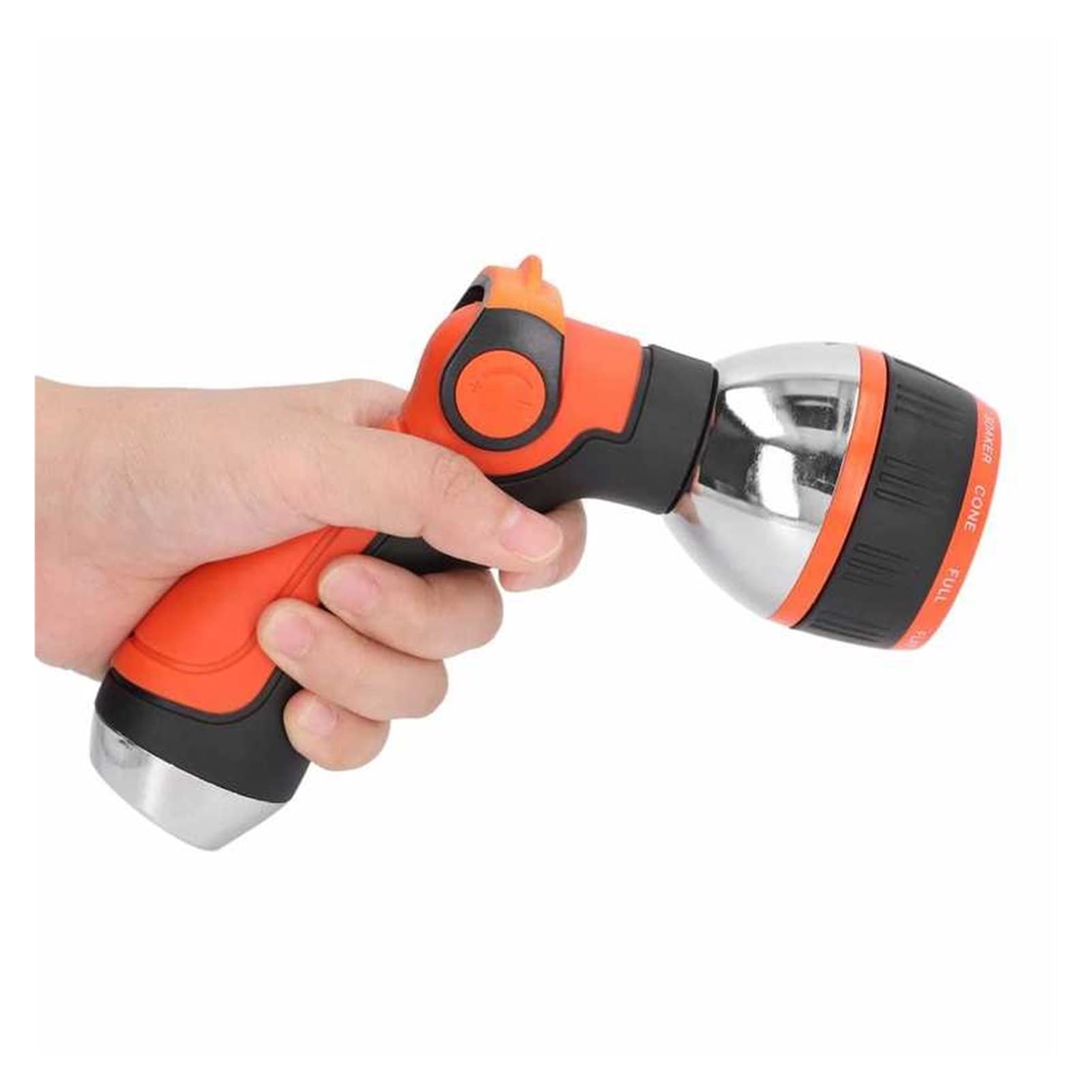 IKOCHI Ugello da Giardino Spruzzatore 10 Motivi Regolabili Prato ad Alta Pressione Acqua Tubo Flessibile Acqua Ugello Multifunzione Giardino Multifunzione Spray ad Alta Pressione