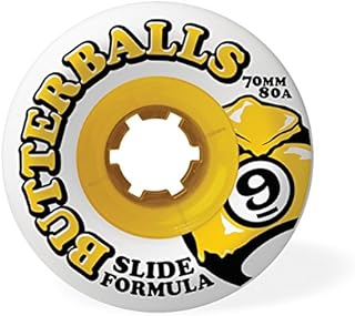 Sector 9 Slide Butterballs Longboard Wheels - 70mm 80a (Set of 4)