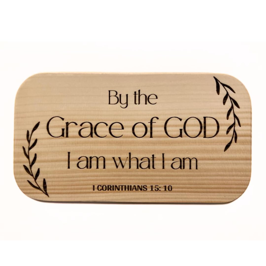 ODUN WOOD ART STUDIO Christian art | wooden frame | bible verses engraved (By the Grace of GOD i am what i am | daily scripture | best gift | home decor | size 5 X 8 inches | wood (B0CV8161Z9) Amazon Price History, Amazon Price Tracker