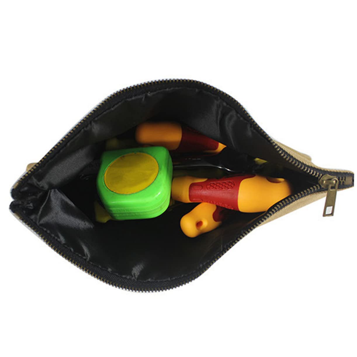 Bolsa de Herramientas de Lona Oxford Cremallera, 4 Piezas
