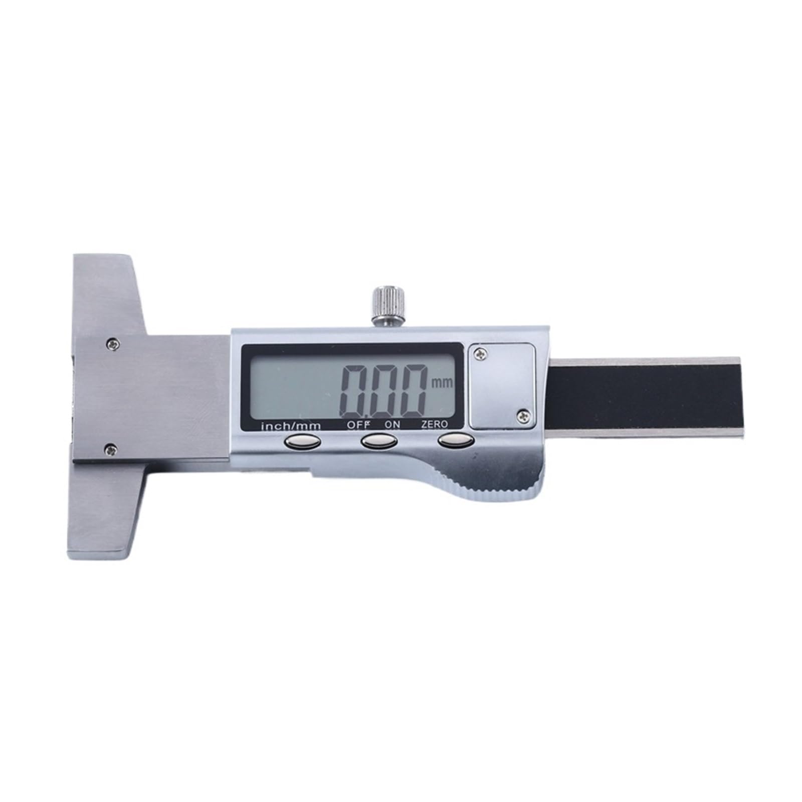 0.01mm Cyfrowy Miernik Głębokości Bieżnika 0-25mm LCD Opony Ze Stali Nierdzewnej Suwmiarka Linijka Metryczne/calowe Wymiana Pomiar Precyzyjny