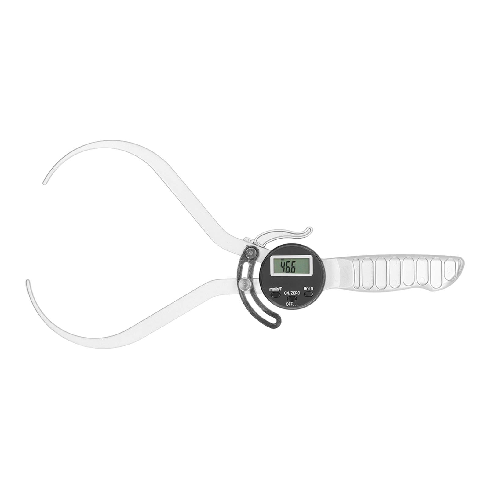 Medidor de espesor digital, Rango de medida de 0 a 200mm Conversión del sistema métrico al inglés Calibre exterior digital Pantalla LCD Fácil de usar Calibre Externo Digital