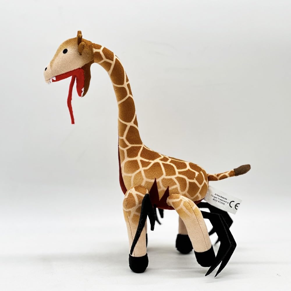 Zoochosis Cartoon Peluche, Simpatico animale di pezza Horror Peluche | Cuscino Giocattolo, Zoochosis Giraffa Figura bambola for i fan del gioco Regali(3pcs)