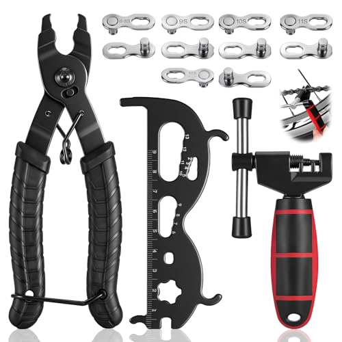 Hejo Bike Chain Repair Tool Set Includes Professional Chain Breaker