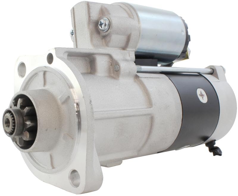 New Premium 24V 3.2KW Starter fits KUBOTA V3000 Engines Mitsubishi Planetary Gear Reduction 9 Tooth CW Rotation M8T80872 1K011-63013 M008T80872 M8T80871 1K011-63010 1K011-63011 1K011-63012 M008T80871