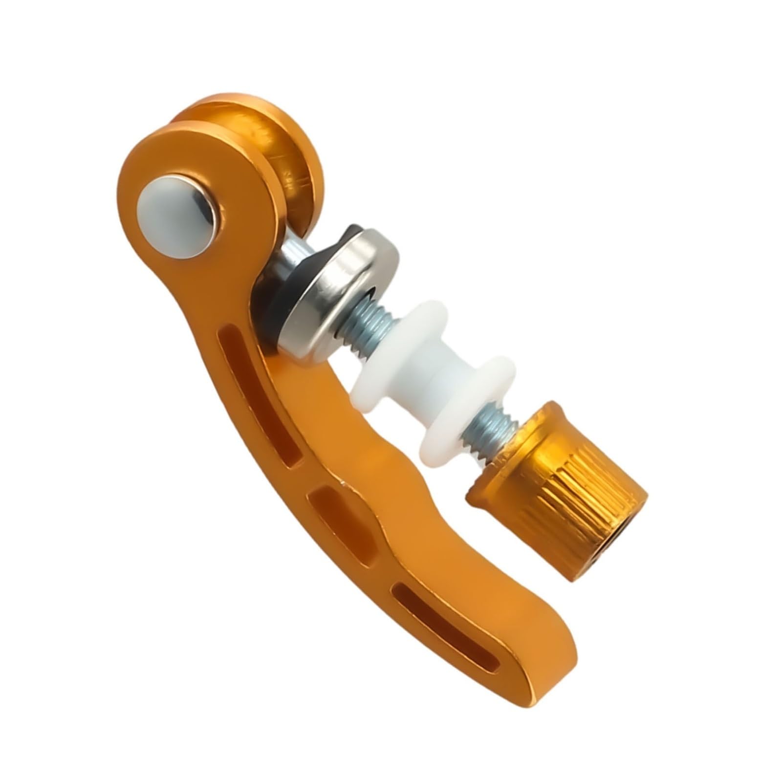 1 pz. Vite a clip, vite a sgancio rapido, bullone for bicicletta, morsetto a clip, componenti for ciclismo, vite a sgancio rapido, spiedino,Morsetto per reggisella bicicletta(M6x50mm Silver)