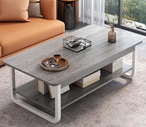 MiluFox �R�[�q�[�e�[�u�� ���[�e�[�u�� �Z���^�[�e�[�u�� ���r���O�e�[�u�� �� 2�i���[ 80/100/120cm �\�t�@�e�[�u�� ���� �����` ��^ ������� ���� �R���p�N�g ���r���O�e�[�u�� �R�[�q�[�e�[�u�� ���[�t�� �k���� (�O���[+���X