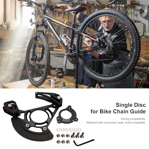 Protection de chaîne robuste avec guide de chaîne à disque VTT stable - 2
