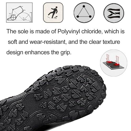 Men's Leather Outdoor Platform Hiking Boots Comfort Breathable Anti-Collision Lug Sole Trail Ankle Boots Lightweight Non Slip Hunting Trekking Boots4