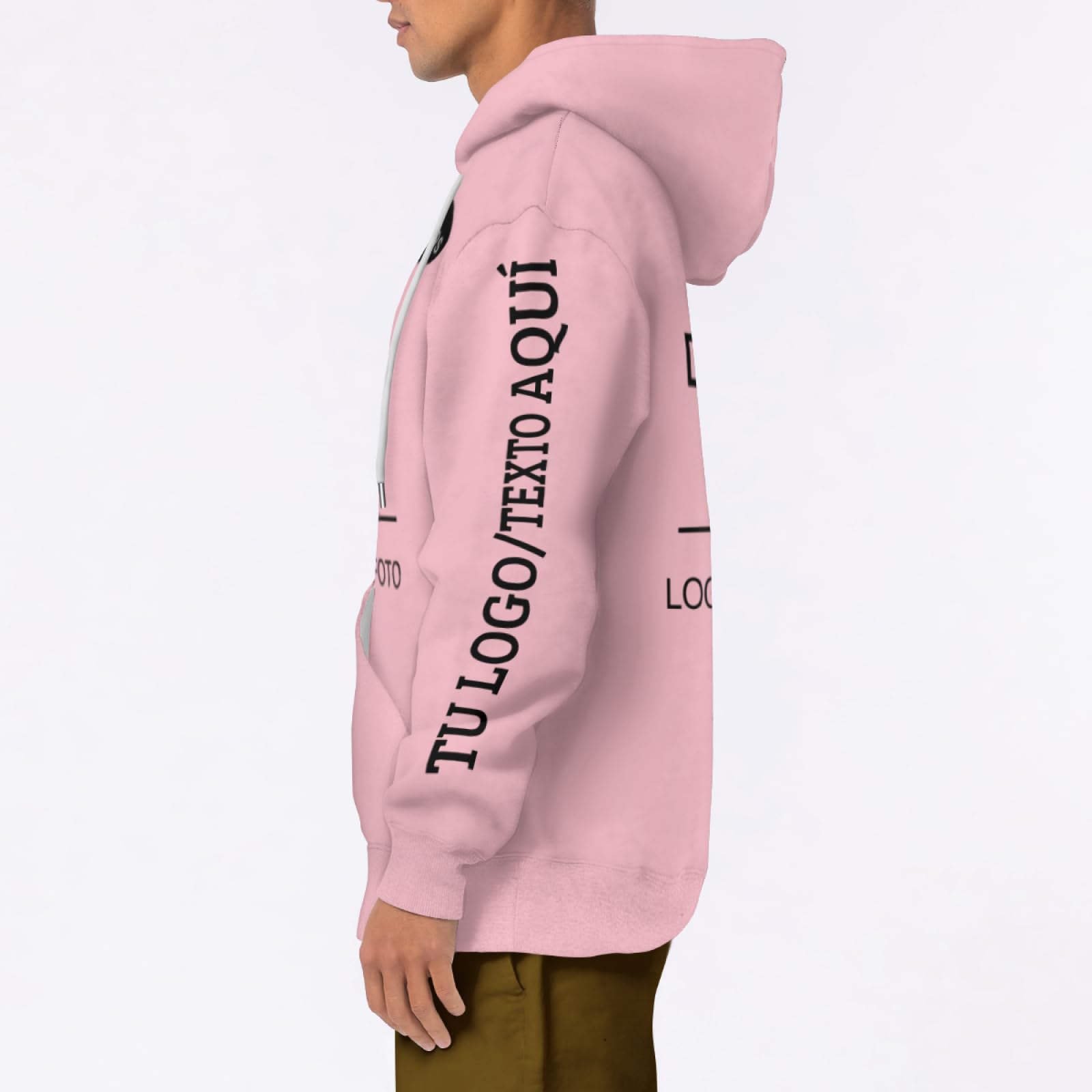 Sudadera Hombre Personalizado Sudaderas Hombres con Capucha Personalizada Unisex Diseña tu logo, foto o texto Pareja Sweatshirt Personalizada Regalo original para cualquier ocasión Navidad, Cumpleaños
