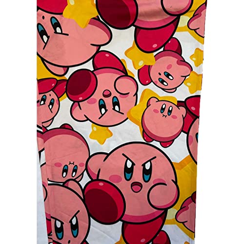Nintendo Kirby Video Game Men's Allover Character Pattern Adult Lounge Sleep Pajama Pants3