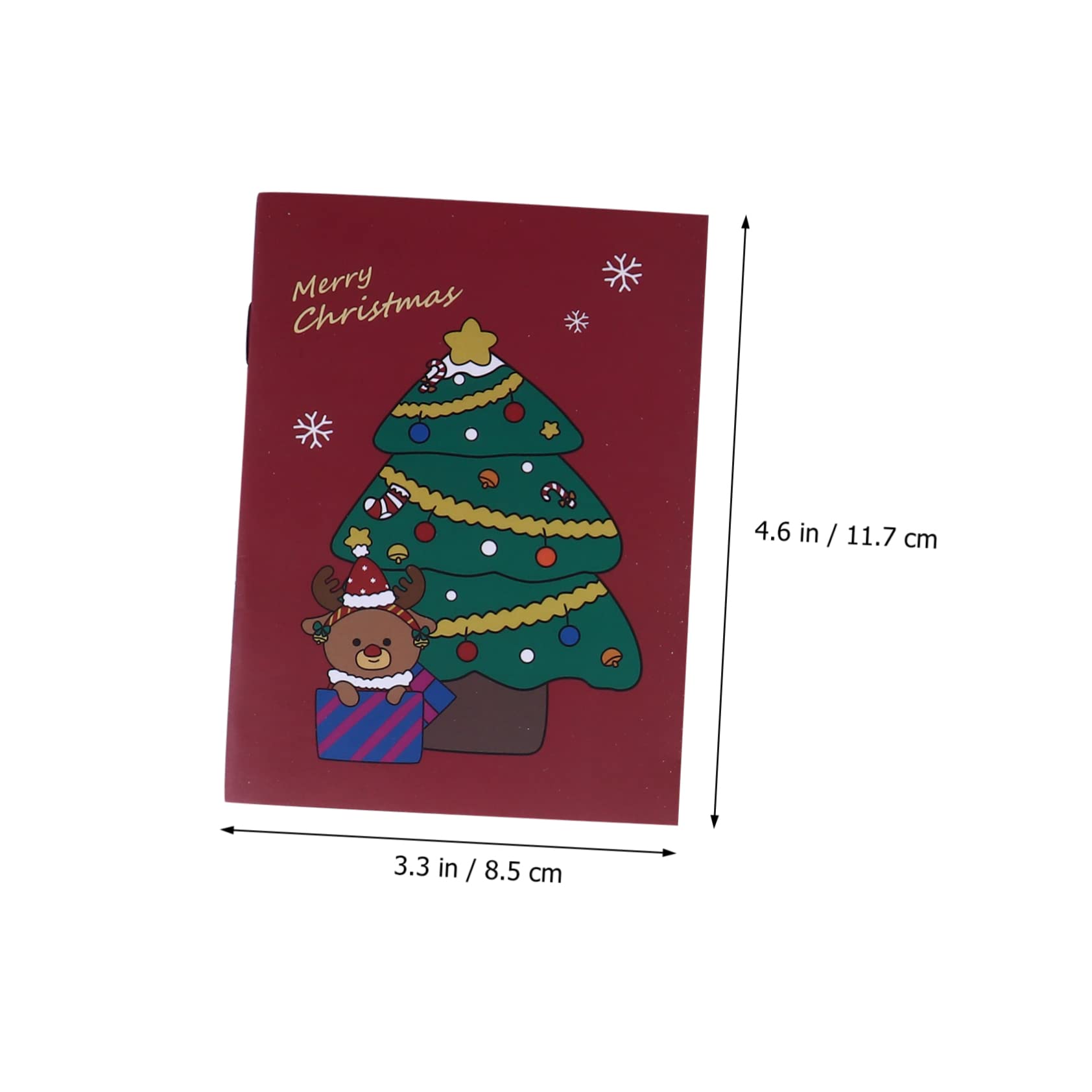 Angoily 100 Pièces Bloc-notes De Noël Pour Mini Cahiers De Noël Mini Cahier De Noel Bloc-notes Étudiant Papeterie En Gros Papier
