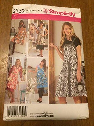 Patron de couture tabliers pour femme Simplicity 2932 taille M