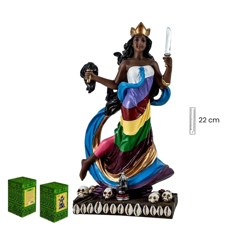 Oya figura de 22 cm. Orisha del viento santería yoruba imagen en resina