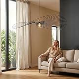 🛡️ Accessoires Complets + Garantie 2 Ans Ce luminaire suspendu vous est livré avec tous les accessoires de fixation européens (vis, chevilles, support de plafond)：pas d’achat supplémentaire ! Conforme à la norme européenne，nous offrons une garantie de 2 ans sur ce lustre Vertigo, Réponse dans les 24h) pour toutes vos questions sur le montage ou l’utilisation