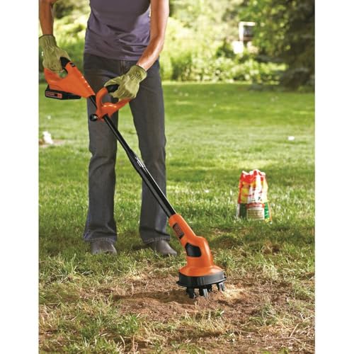 BLACK+DECKER 20V Cordless Tiller
