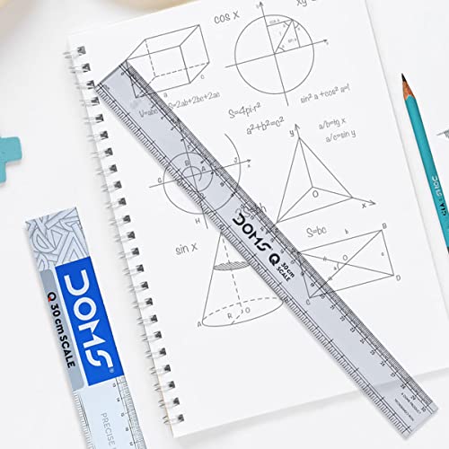 Regla Transparente Doms Q Series 30 cm Pack 10 Piezas miniatura 6