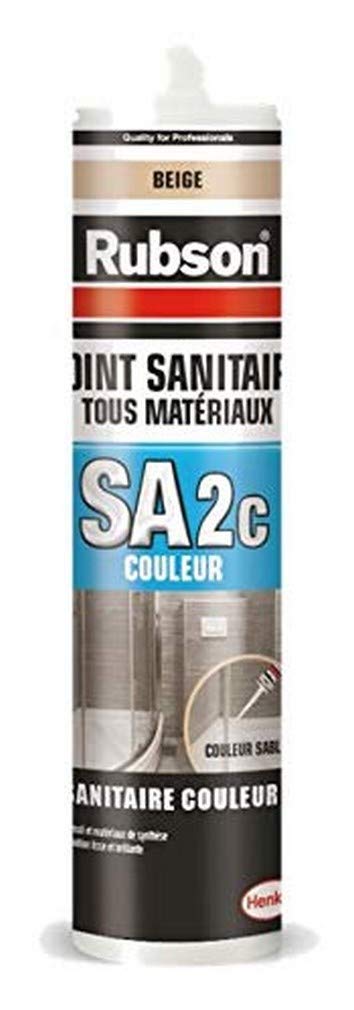 Rubson 2354157 Stucco, Sigillante Sanitario Beige Tutti Supporti Cart 280ml