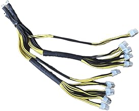 Uinfhyknd 1200W 1600W 出力ワイヤ 10ピンPCIE電源コネクタ、Bitmain Antminer W7 + W3 PSU L3 D3用