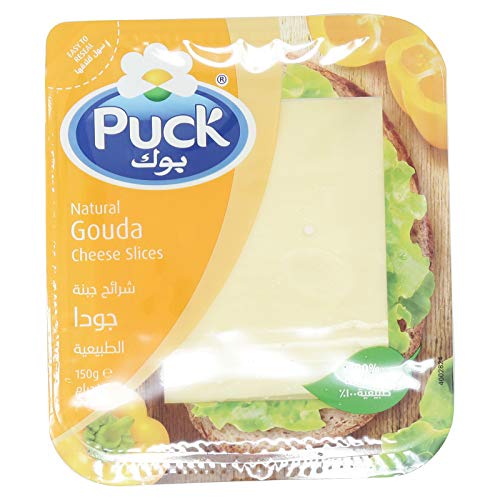 Puck Natural Gouda Cheese Slices 150 g
