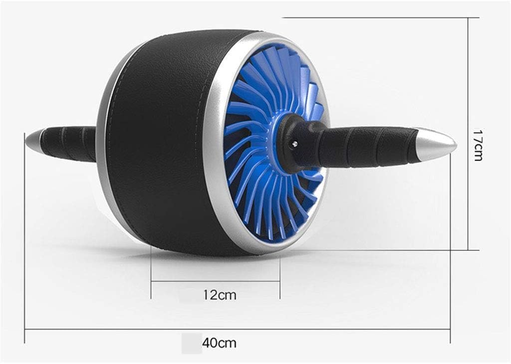 Abdominal Muscle Wheel - Roller Wheel for Abdominal and Core Strength Training, Workout Wheel for Home Gym with Non-Slip Handles