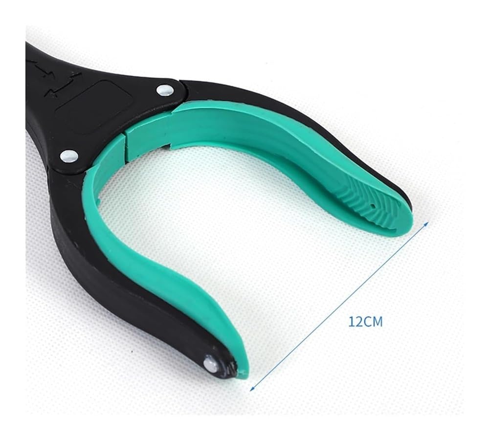 Pinza Telescopica Pieghevole, Pinza per rifiuti, Clip Multifunzionale, Pieghevole, per Raccogliere Oggetti dal Basso(Blue)