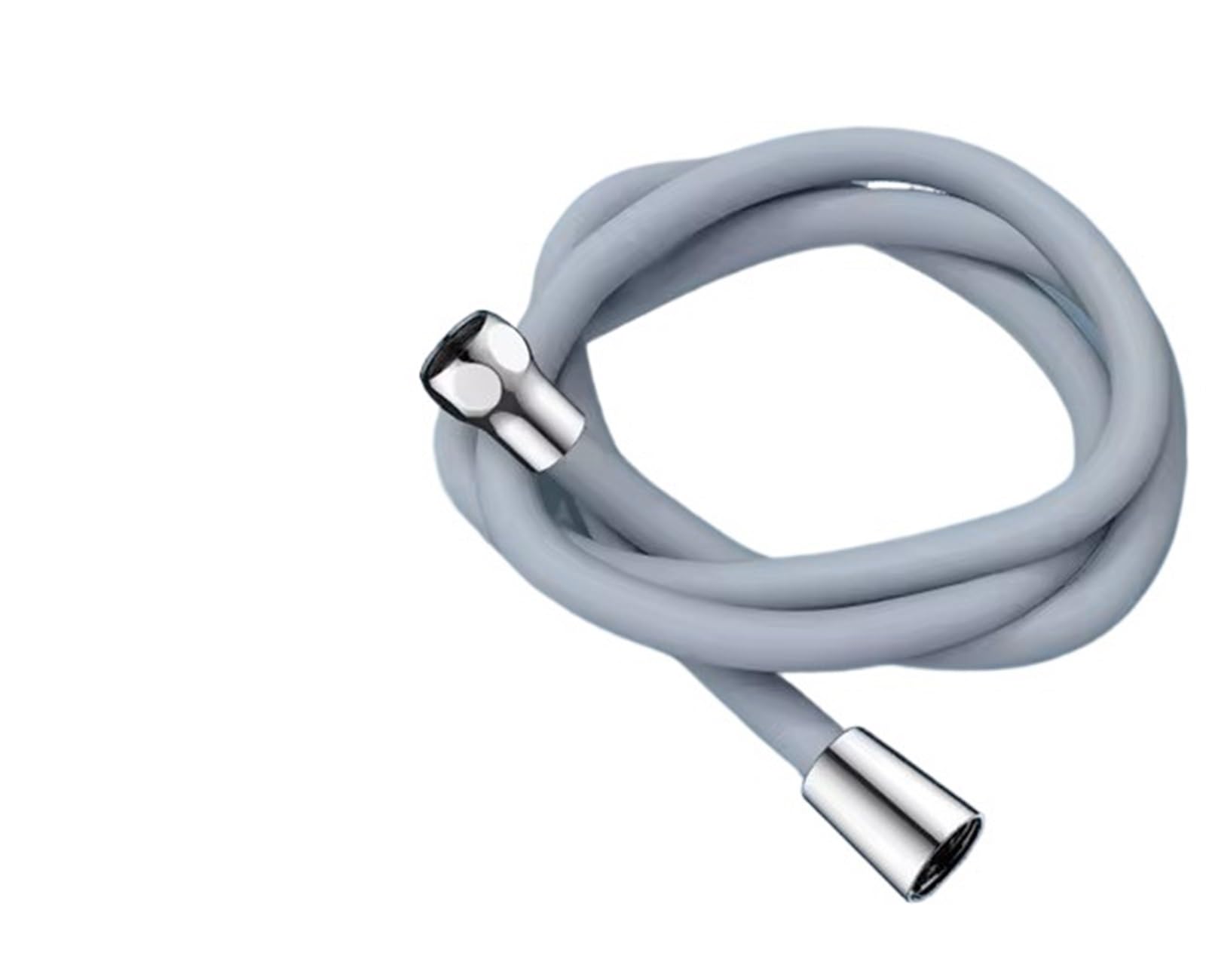 Lyxygmv Light Grey Shower Head Hose 1.5/2/3.0M Flexible Anti-Winding Pipe High Pressure Powerful Tube Bathroom Faucte Accessories For Bathroom Showers(,2.0M)