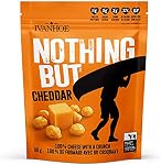Ivanhoe Nothing But Cheese 100% Canadian Puffed High Protein Cheese Snacks, Cheddar, Gluten Free, 60g