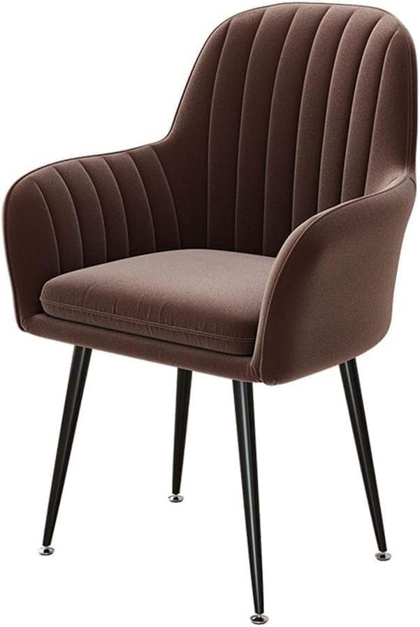 Chaise confortable à dossier haut ergonomique et piètement métallique stable