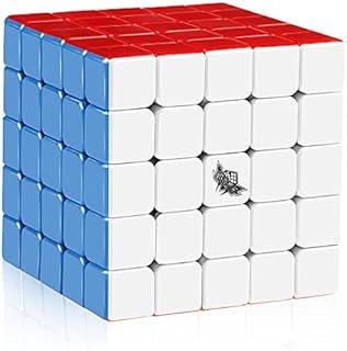 D-FantiX Cyclone Boys 5x5 Speed Cube Stickerless 5x5x5 Magic Cube 63.5mm Puzzle Toys for Kids Adult