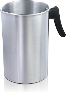 Candle Making Pouring Pot 88oz, Large Double Boiler Wax Melting Pot, Dripless Pouring Pitcher Soy Wax Melter