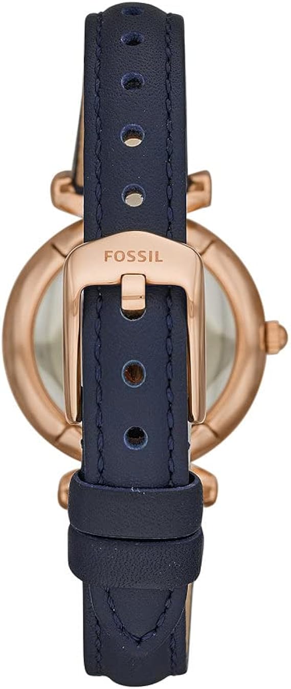 Wristwatch FOSSIL - Carlie ES4502 Navy/Rose Gold - Women's - Watches -  Accessories | efootwear.eu