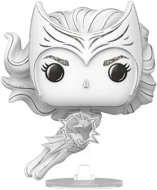 Funko POP! Marvel Scarlet Witch Exclusive Sketched Deco Vinyl Figure, #1975, 3.8 Inches