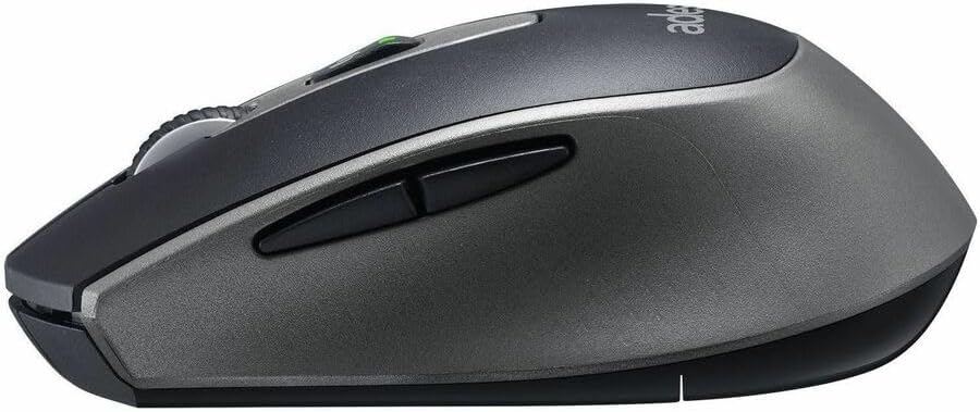 Adesso iMouse A40 Wireless Mouse, Bluetooth and 2.4GHz Dual Mode with USB-C Receiver, Copilot AI Hotkey, Quiet Click Switches, 3 Level DPI (1000/1600/2400), 6 Buttons for Windows and Mac